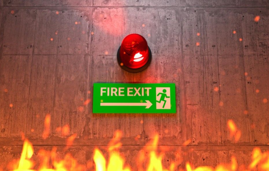 Why does my fire alarm beep intermittently