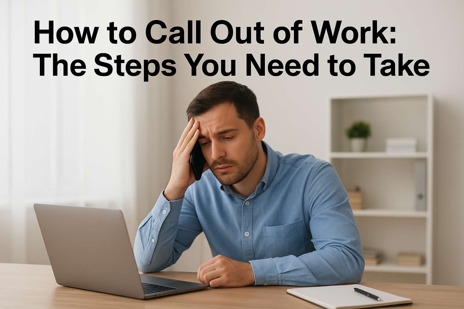 How to Call Out of Work The Steps