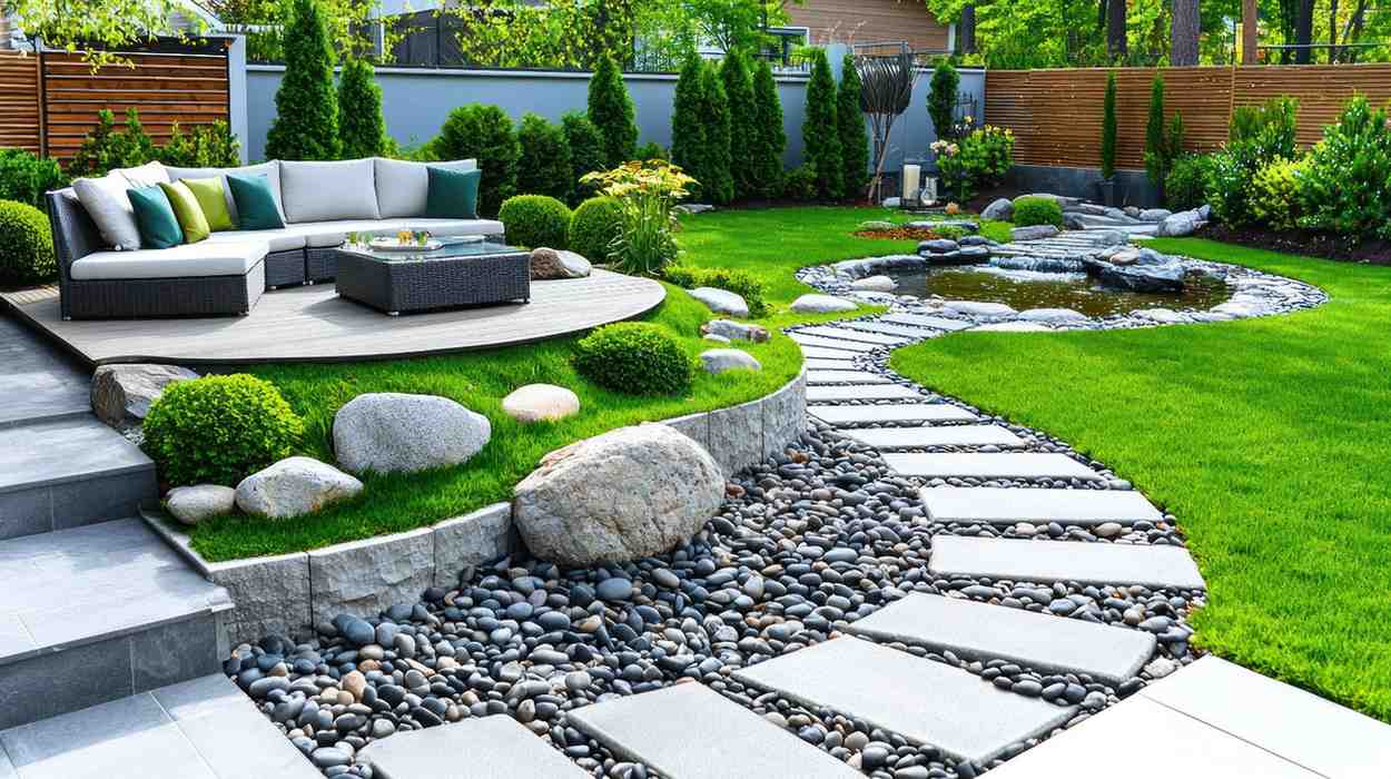 Hardscaping Stone, Gravel, and Pavers