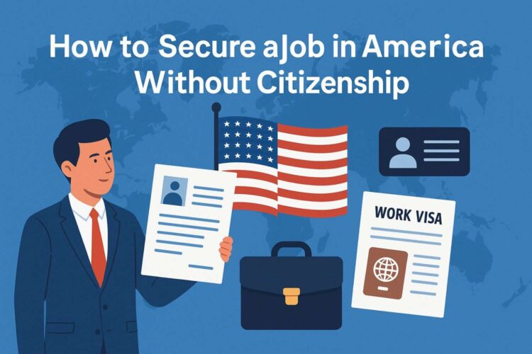 How to Secure a Job in America Without Citizenship