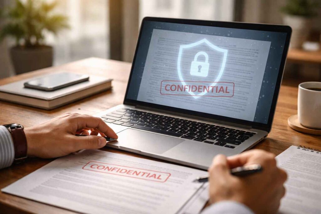 Watermarks And NDA Controls That Prevent Data Misuse