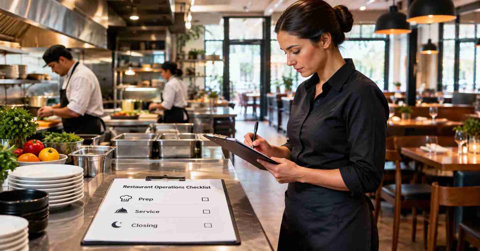 The Ultimate Restaurant Operations Checklist From Prep to Closing